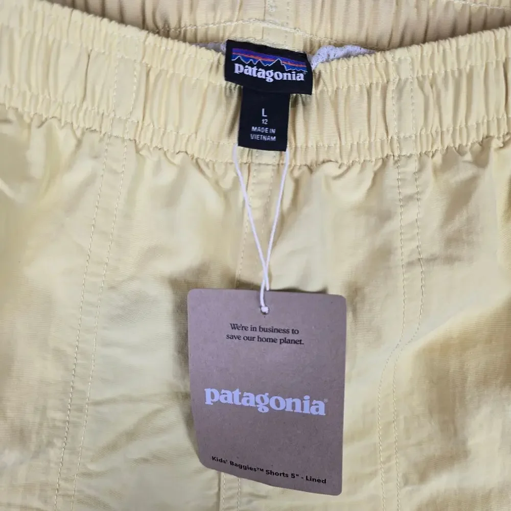 Patagonia Kids Size L/12 Baggies Shorts 5